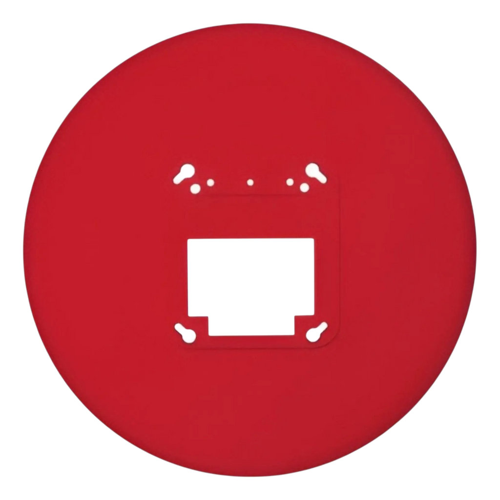 Kidde Red Ceiling Trim Plate for Reliable Fire Protection Safety in Homes and Businesses