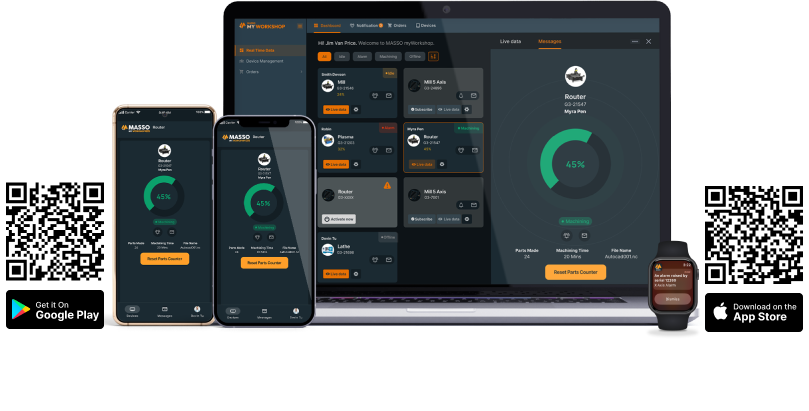 MASSO G3 Touch CNC Controller – Essential, Core, Advanced & Professional