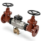 Zurn Wilkins 375AST 3-Inch Reduced Pressure Backflow Assembly with Grooved Butterfly Valves