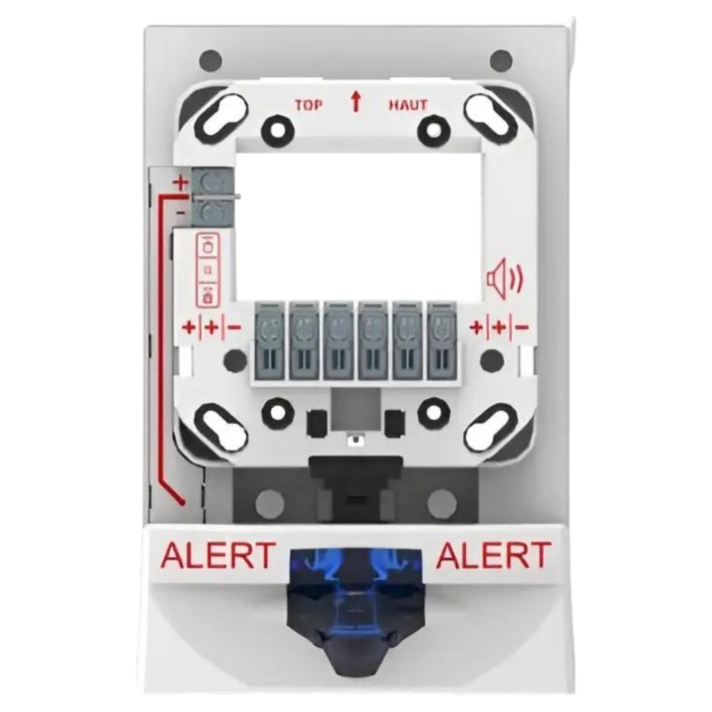Kidde Strobe Expander White Blue Alert Enhanced Fire Safety