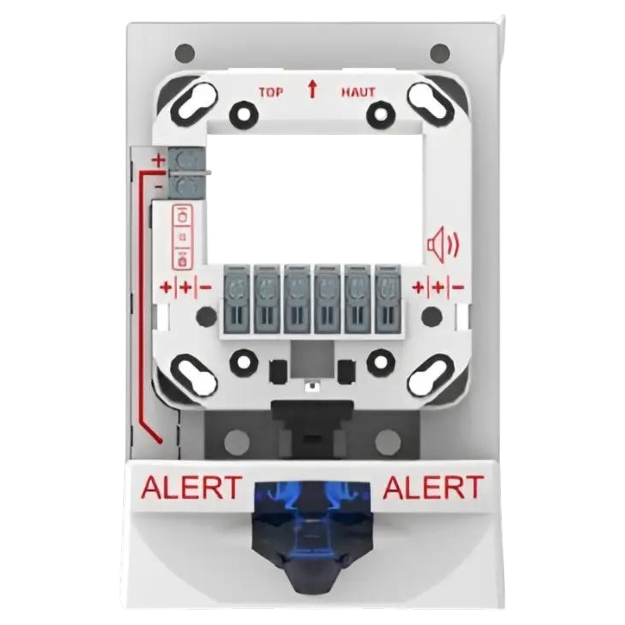 Kidde Strobe Expander White Blue Alert Enhanced Fire Safety