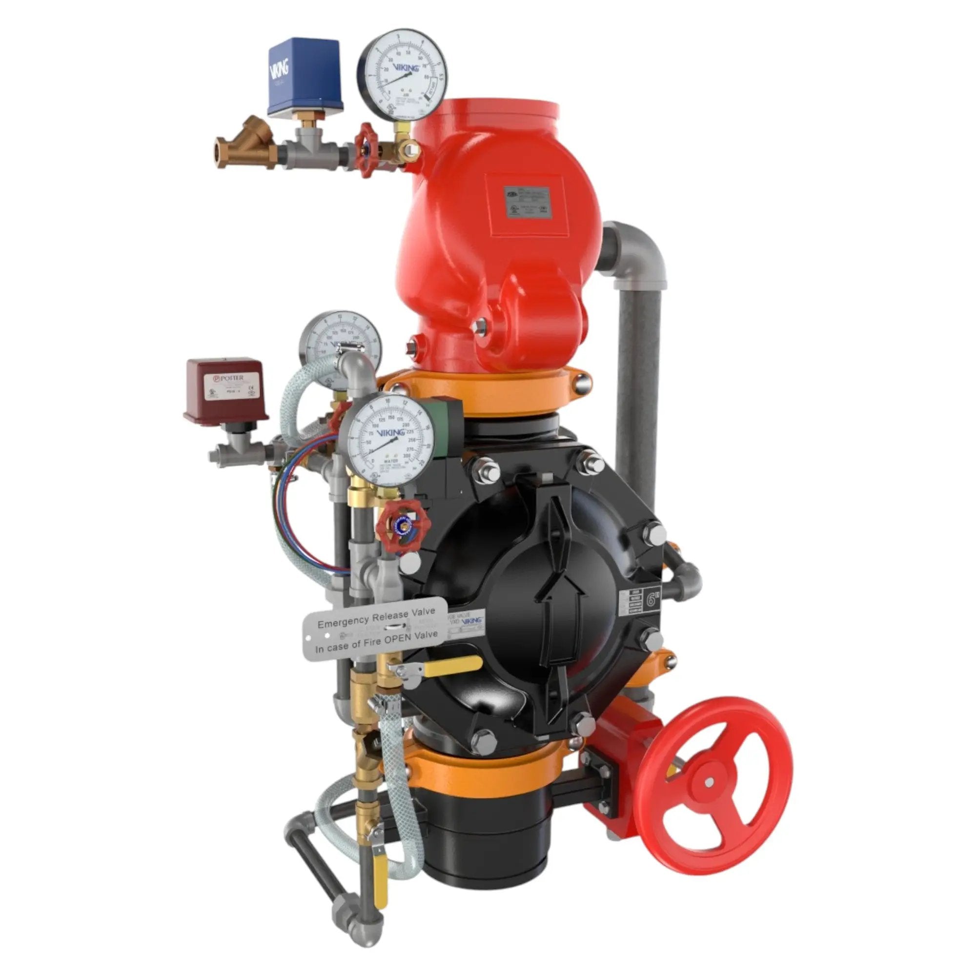 Viking Preaction Fire System: Double Interlock, Galvanized VXD PTR