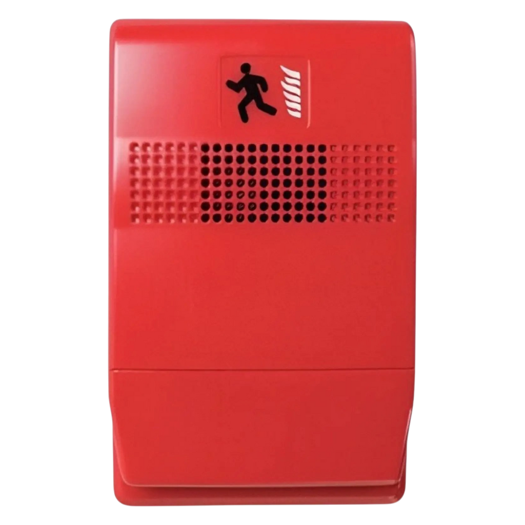 Kidde 24VDC Red Fire Horn with UL/FM Approval for Reliable Home and Business Alerts