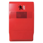 Kidde 24VDC Red Fire Horn with UL/FM Approval for Reliable Home and Business Alerts