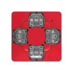 Kidde Outdoor Fire Strobe 15-115cd Red UL/FM Approved Safety