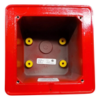 Kidde Weatherproof Fire Box Cast Red UL/FM Approved Safety