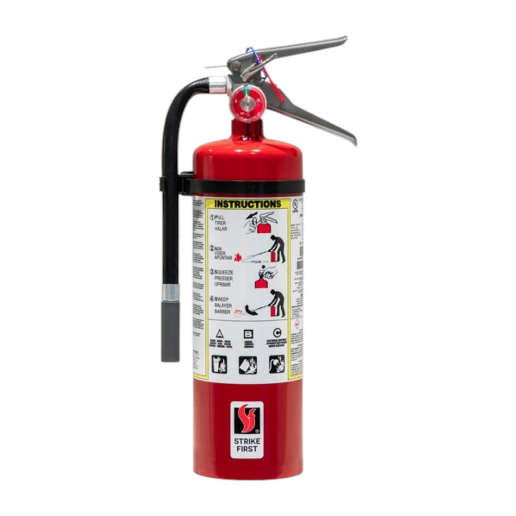 5LB ABC Portable Fire Extinguisher With Vehicle Bracket