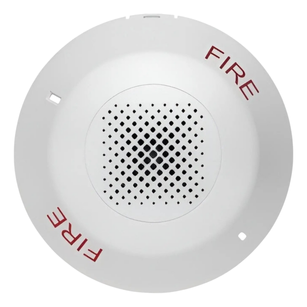 Kidde Fire Ceiling Speaker Cover White UL/FM Approved for Clear Emergency Audio Safety