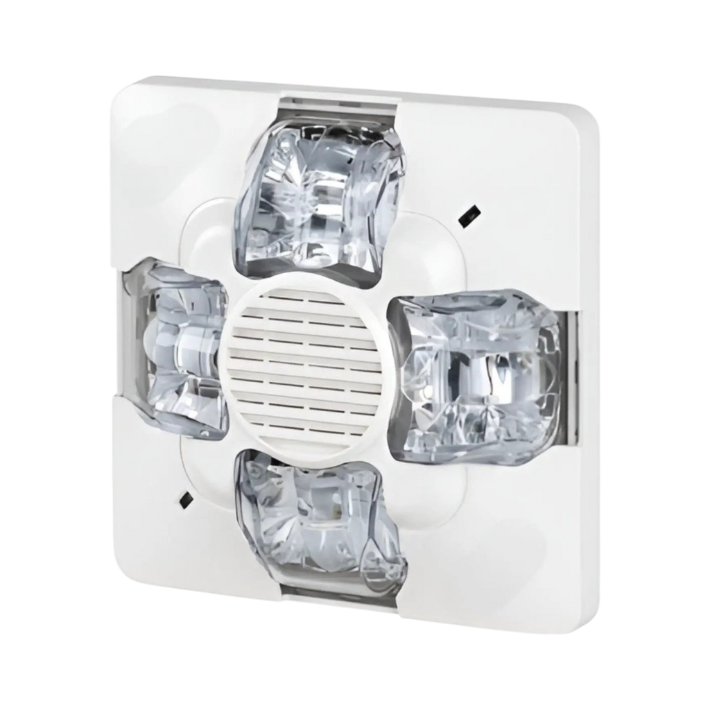 Kidde Outdoor Horn Strobe 15-30 Cd White Fire Safety Alert