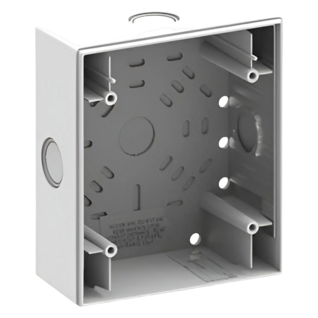 Kidde 4 Inch Surface Mount Box White UL/FM Approved Fire Safety Solution for Contractors