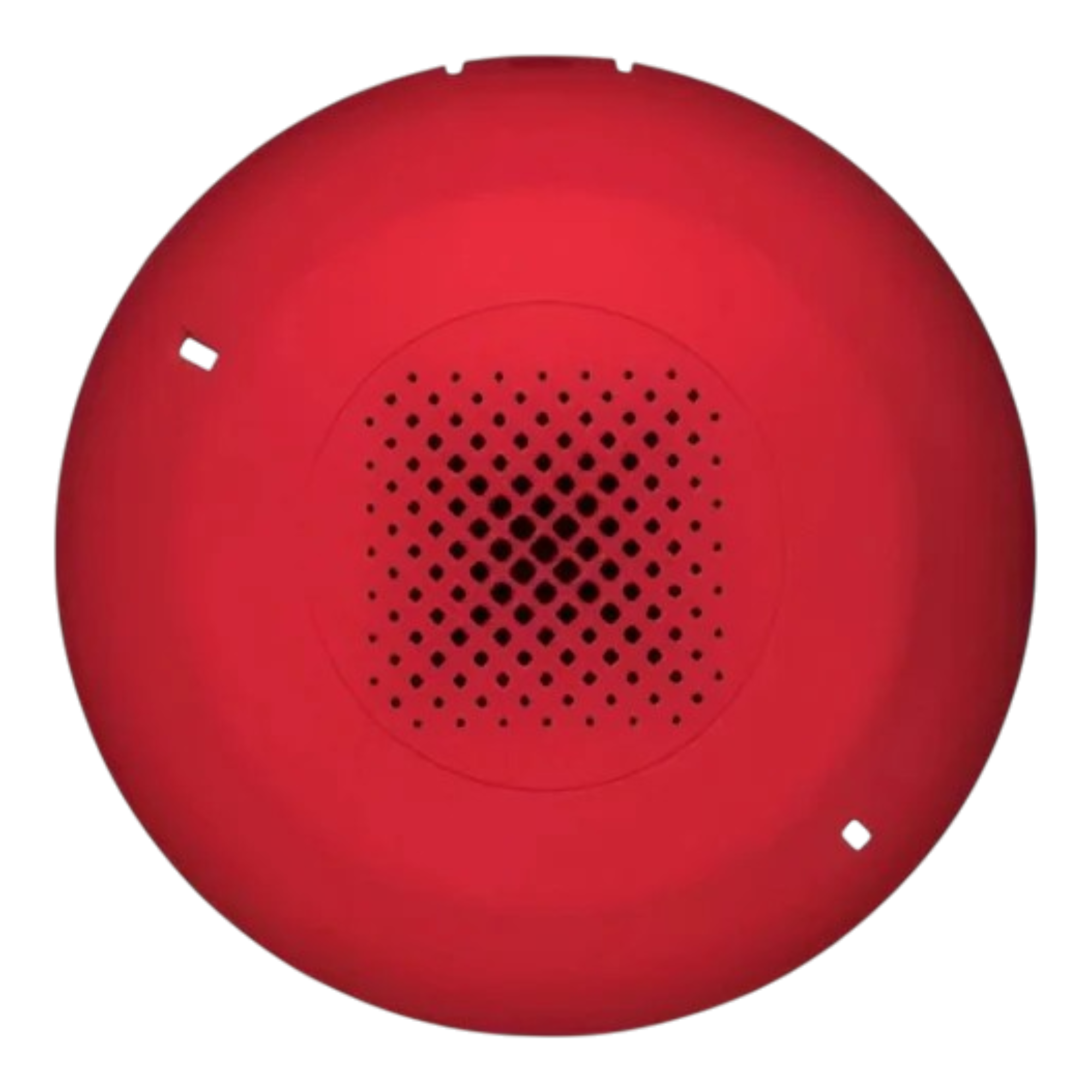 Kidde Genesis Ceiling Speaker Red Cover UL/FM Approved Fire Safety Sound System