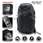 Vertx Gamut 32L - Discreet CCW & 16" Laptop Carry - Low-Vis Profile