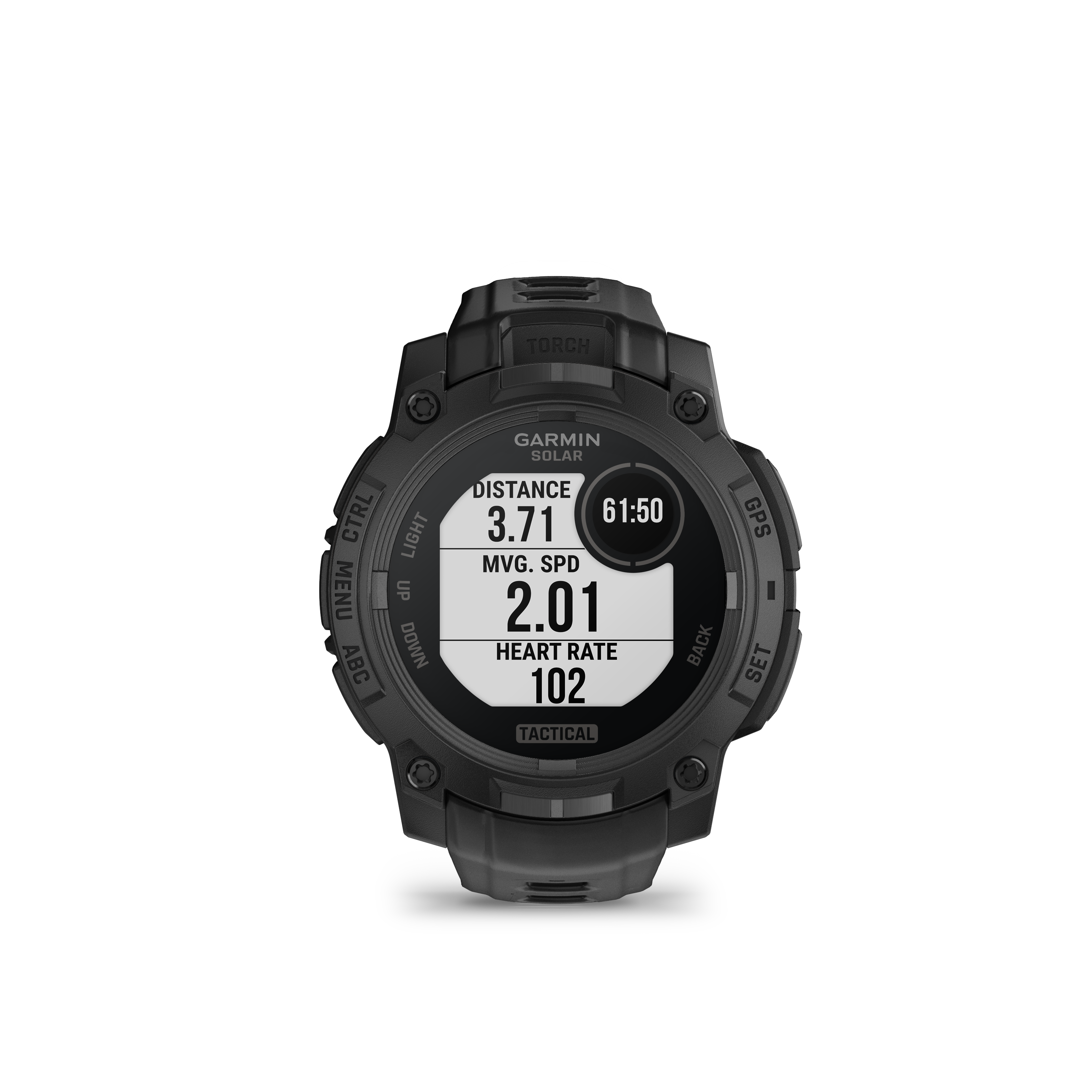 Garmin Instinct 3 Tactical - Tough Smartwatch w/ Solar Charging & 10 ATM Waterproof