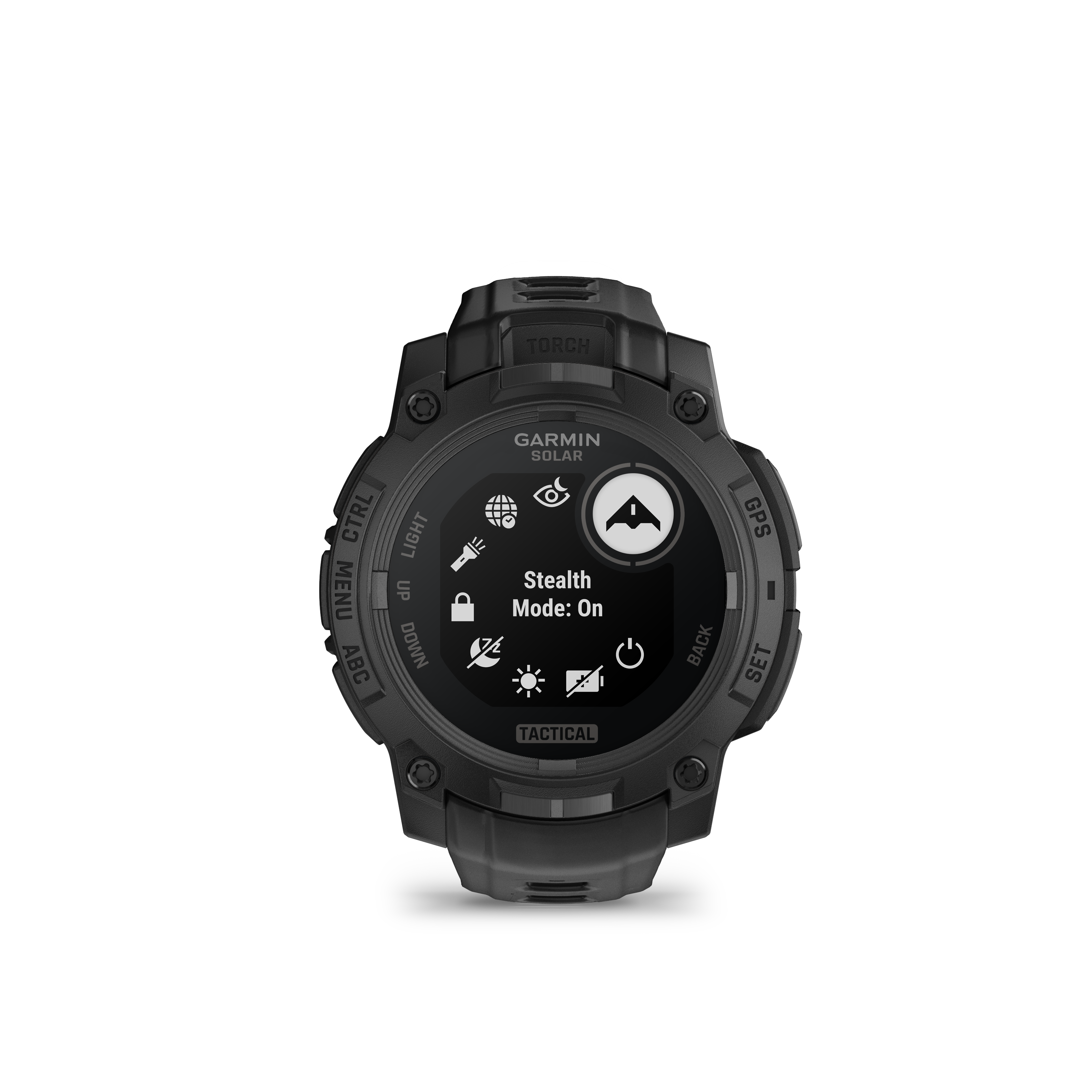 Garmin Instinct 3 Tactical - Tough Smartwatch w/ Solar Charging & 10 ATM Waterproof