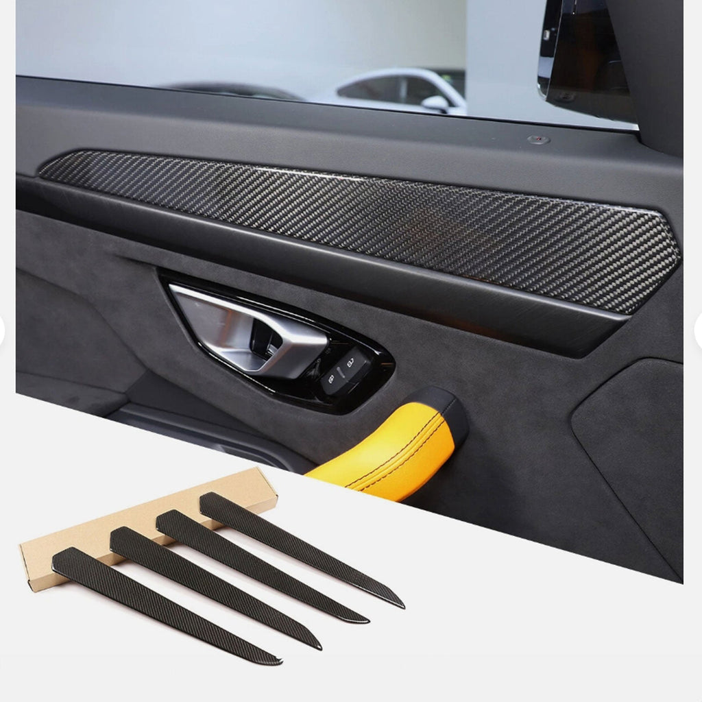 Full Carbon Fiber Interior Trim Cover Set Fits Lamborghini URUS Lambo 2018+