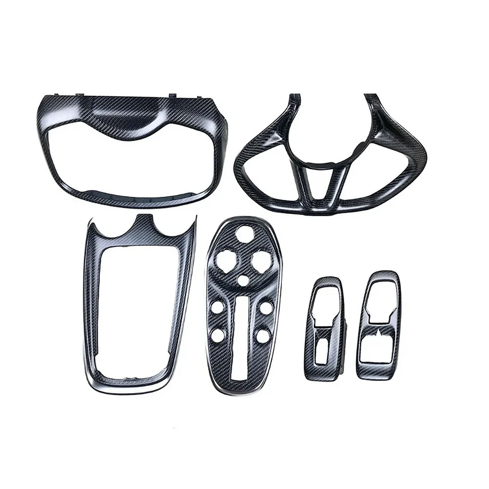 Dry Carbon Fiber Complete Interior Trim for McLaren GT