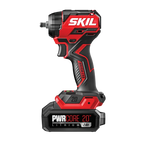 SKIL IW6739B-10 PWR CORE 20™ Brushless 20V 3/8 IN. Compact Impact Wrench Kit