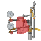 Model J-1 Alarm Check Valve Vertical Loose Trim