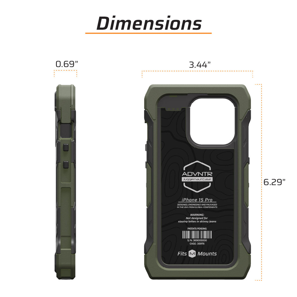 iPhone 15 Pro ADVNTR Phone Case - Made in USA