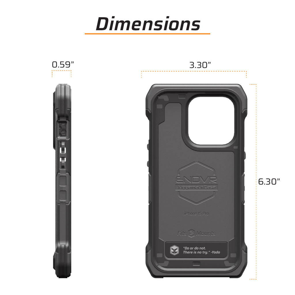 iPhone 15 Pro ENDVR Phone Case - Made in USA