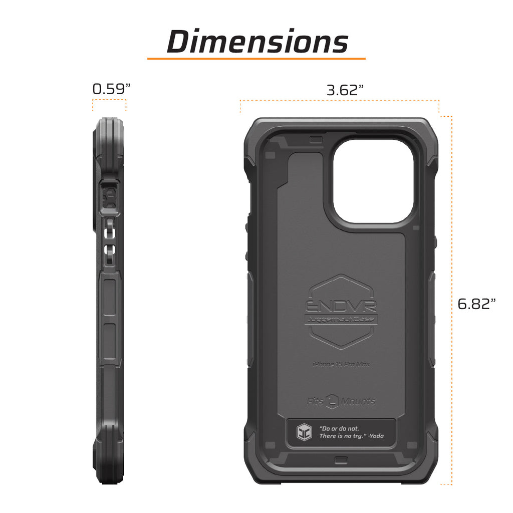 iPhone 15 Pro Max ENDVR Phone Case - Made in USA