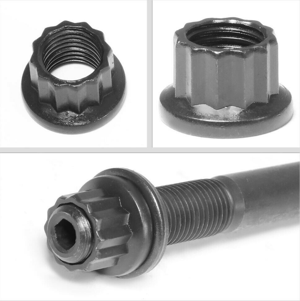 201-4302 Cylinder Head Stud Kit Fits for BMW E36 325i 2.5L 6 Cyl M50 S50US S52US