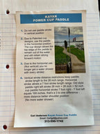 Kayak Power Cup Paddle