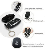 Premium Silicone Tesla Key Fob Cover | Embossed Buttons | Model S Design | Waterproof