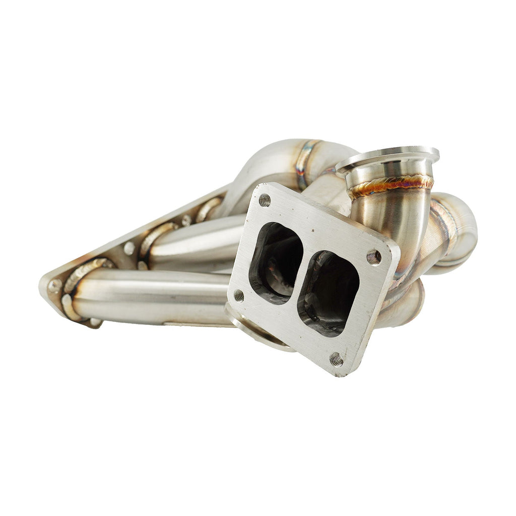 B Series Forward Front Facing Turbo Manifold T4 B16 B18 B20 GSR B18C SFWD 44mm