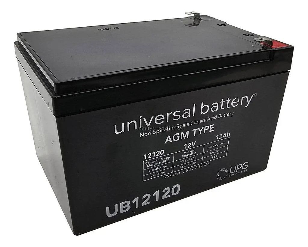 Kidde 12V 12Ah Sealed Lead Acid Battery for Reliable Fire Protection Systems