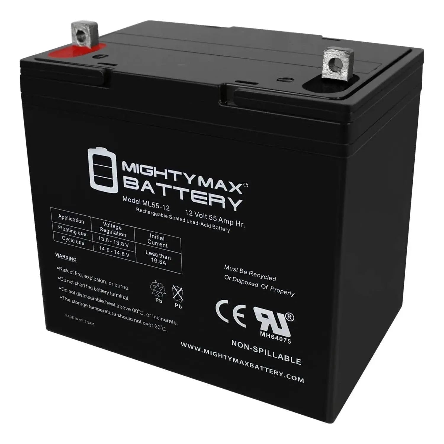 Kidde 12V 45Ah AGM Battery Backup for Reliable Fire Safety Power and Protection