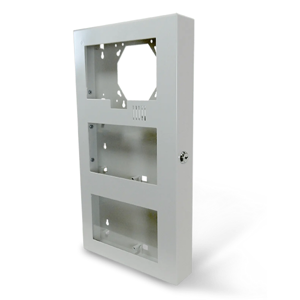 Kidde 2-Unit Remote Annunciator Enclosure with Secure Key-Locked Access for Fire Protection Contractors