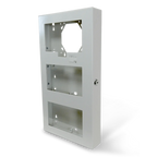 Kidde 2-Unit Remote Annunciator Enclosure with Secure Key-Locked Access for Fire Protection Contractors