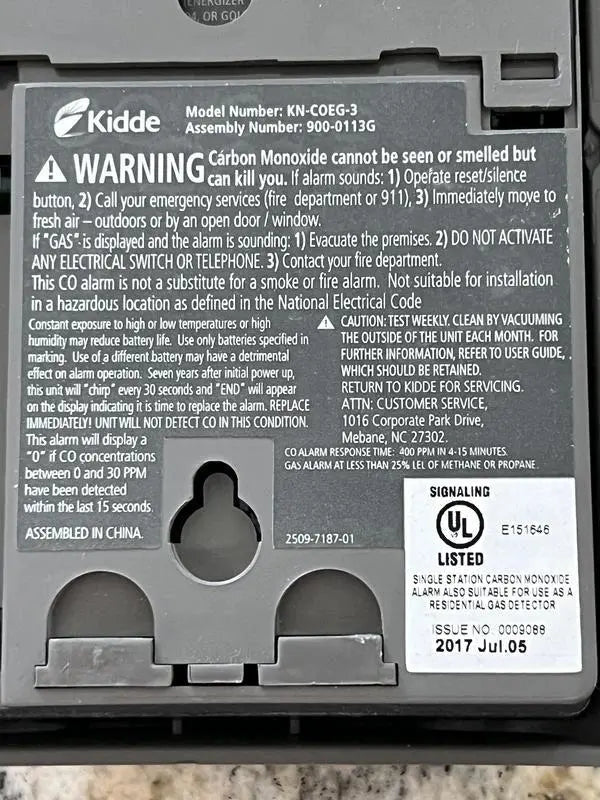 Kidde 25 Ft Flexible Tube for XAS Units UL/FM Approved Fire Safety Protection