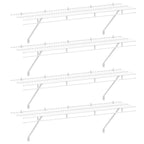 Kidde 3/4 Red ABS Pipe Clips 25 Pack Durable UL/FM Approved Fire Safety Clips