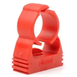 Kidde 3/4 Red ABS Pipe Clips 25 Pack Durable UL/FM Approved Fire Safety Clips