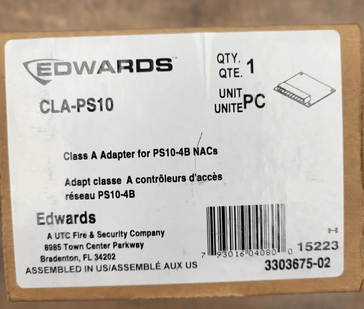 Kidde 4 Circuit Class A Adapter PS10 NACs for Enhanced Fire Safety Systems