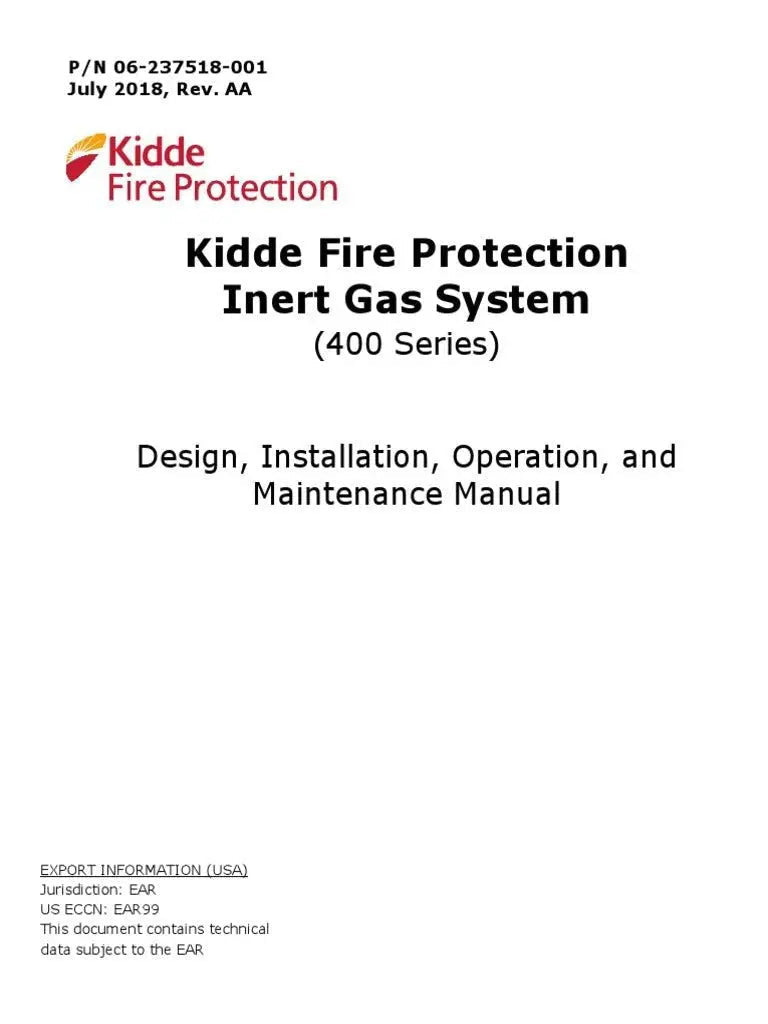 Kidde Aspirating Smoke Detection Pipe 10ft ABS Red Safety