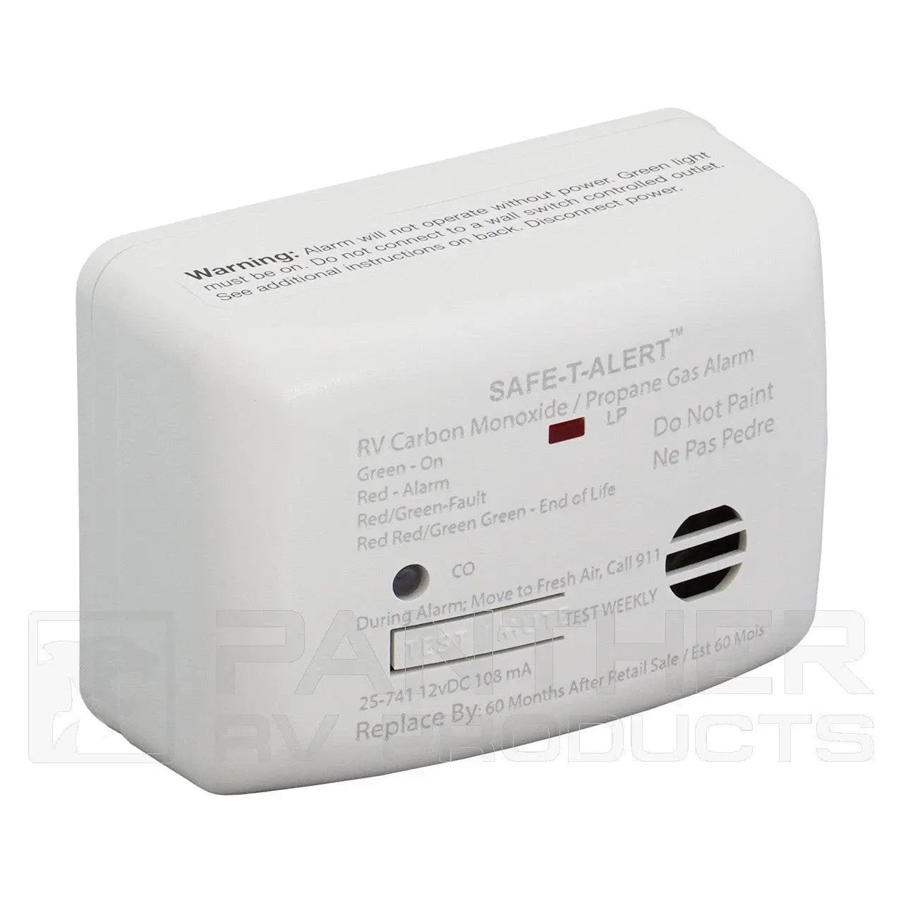 Kidde Compact Wall Cover White No Marking Audio UL/FM Approved