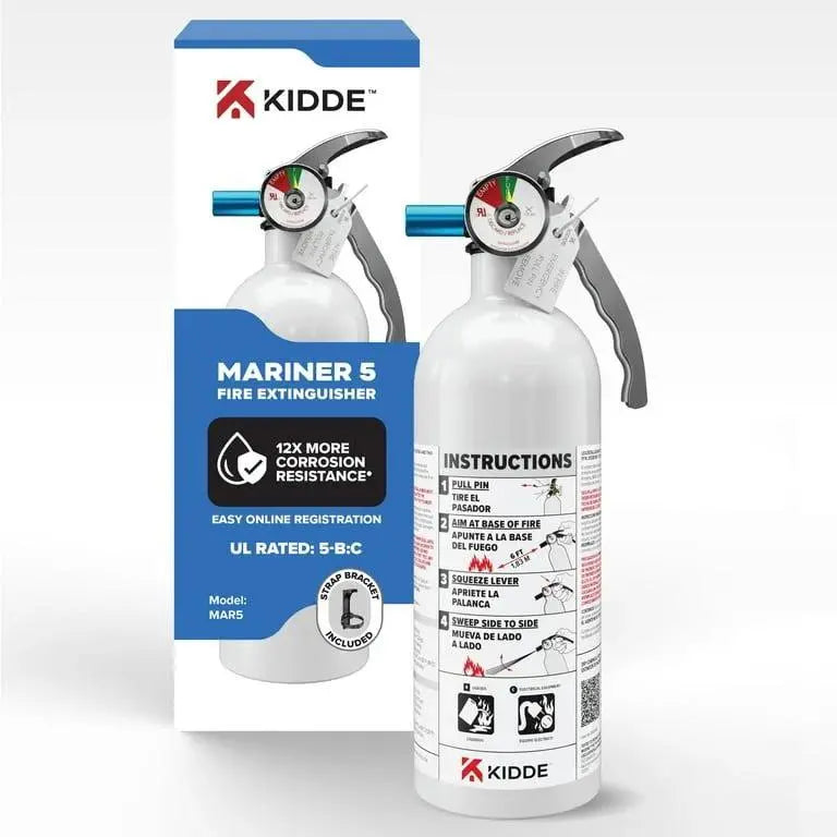 Kidde End Cap Blank White Fire Safety Part UL/FM Approved