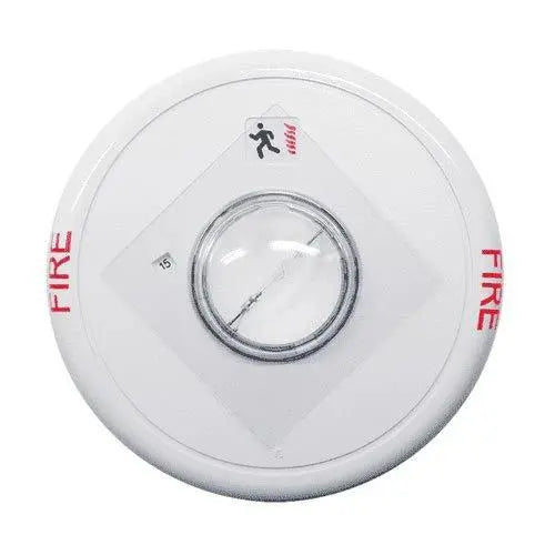 Kidde Fire Alarm Horn Strobe 24VDC Ceiling Mount for Rapid Fire Alert Safety
