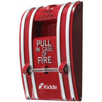 Kidde Metal Fire Alarm Pull Station Break Glass Safety Device for Reliable Protection