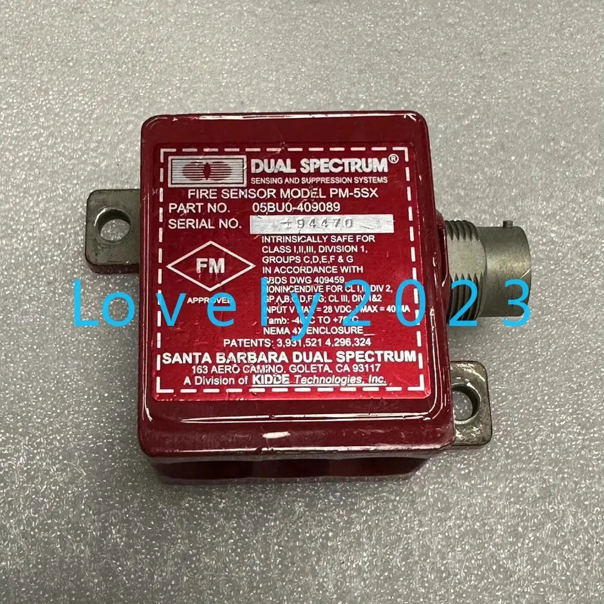 Kidde Fire Protection Enclosure for Up to 4 Modules UL/FM Approved Industrial Safety