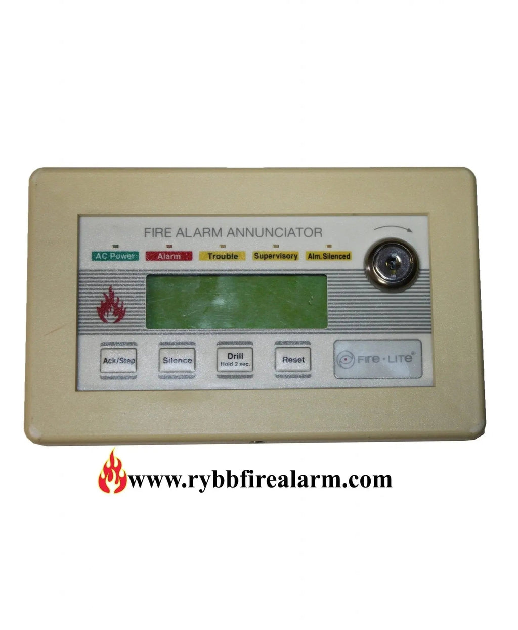 Kidde LCD Text Annunciator Fire Safety Monitor with Clear, Reliable Alerts for Facilities