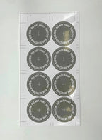 Kidde Miniature Sampling Point Labels Grey Durable Safety Tags