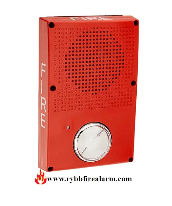 Kidde Outdoor Fire Horn Strobe Red Clear Lens UL/FM Approved