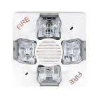 Kidde Outdoor Horn Strobe White UL/FM Approved Fire Alarm