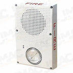 Kidde Outdoor Rated Fire Speaker Strobe Clear Lens 25/70V