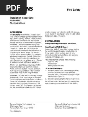 Kidde PSR Annunciator 12-Pin for PSR-U Series Fire Safety