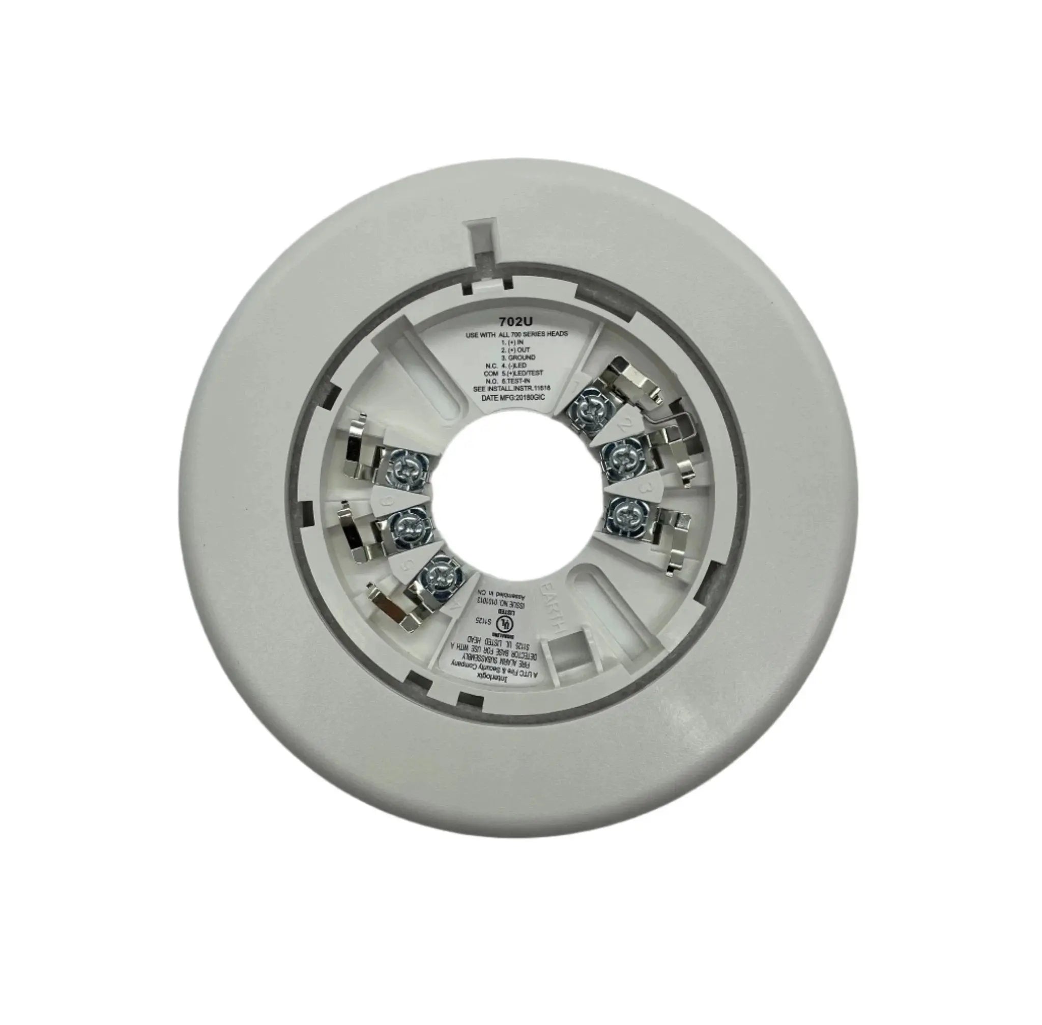 Kidde Relay Base EC2 Series UL/FM Approved Fire Safety Relay